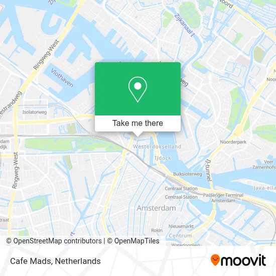 Cafe Mads map
