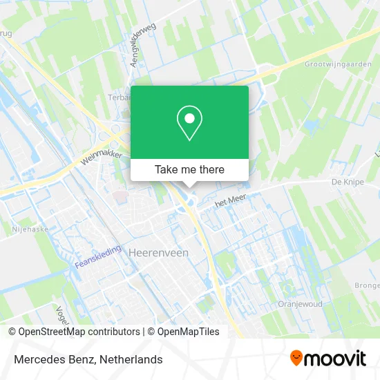 Mercedes Benz map