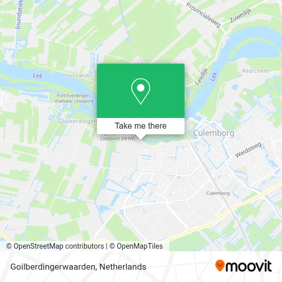 Goilberdingerwaarden map