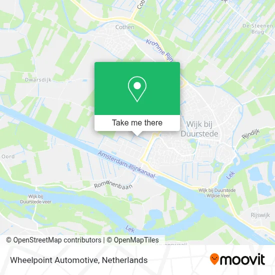 Wheelpoint Automotive map
