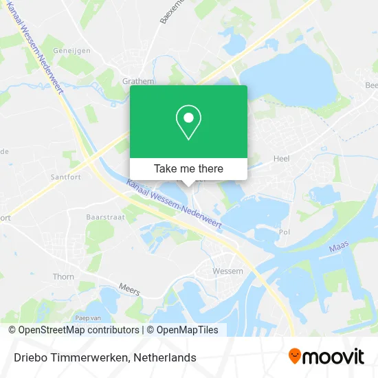 Driebo Timmerwerken map