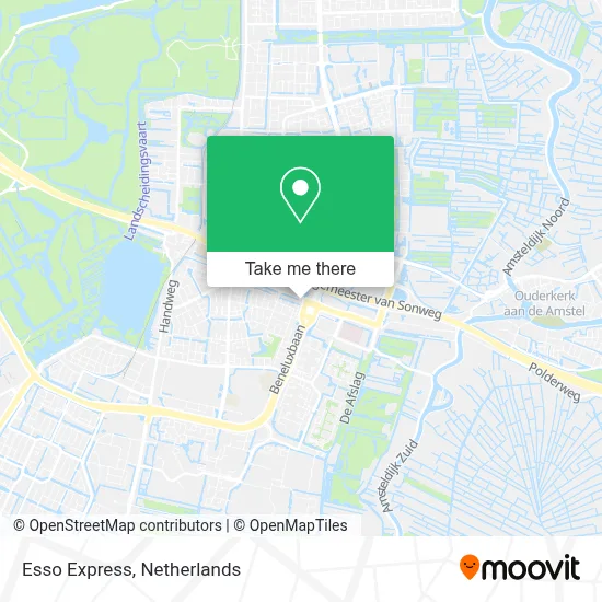 Esso Express map