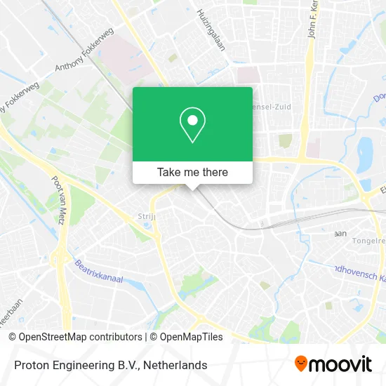 Proton Engineering B.V. map