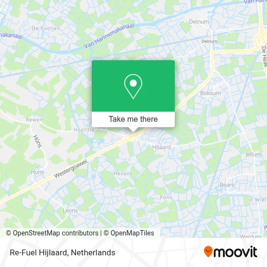 Re-Fuel Hijlaard map