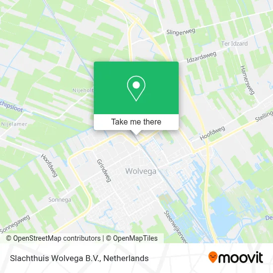 Slachthuis Wolvega B.V. map