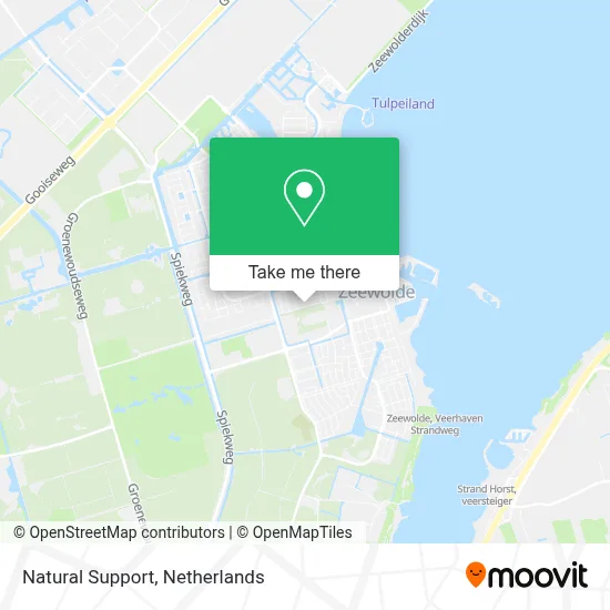 Natural Support map