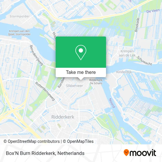 Box'N Burn Ridderkerk map