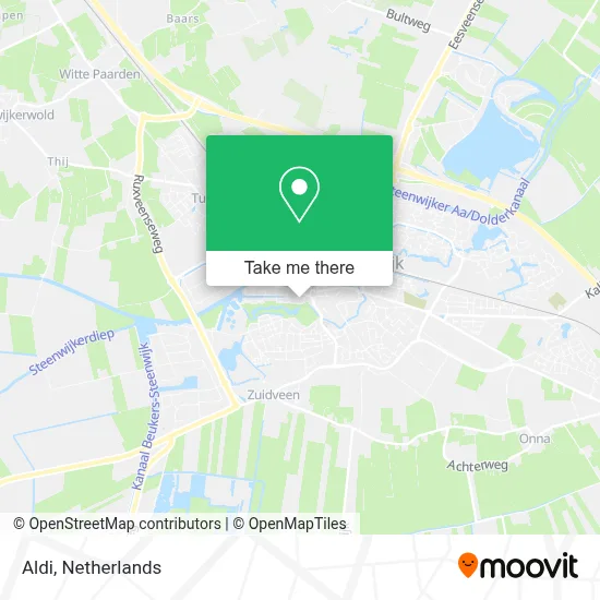 Aldi map