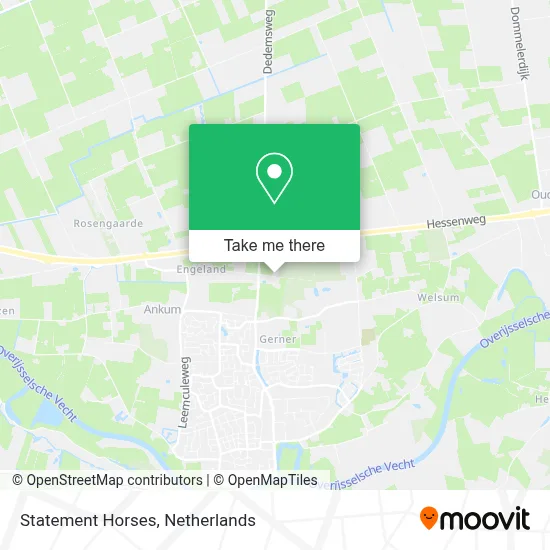 Statement Horses map