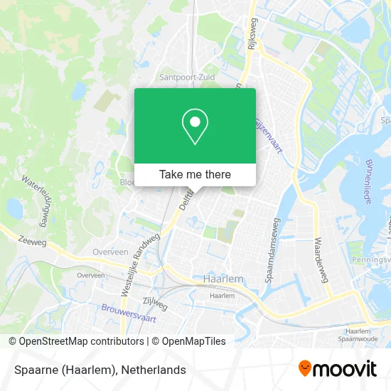 Spaarne (Haarlem) map