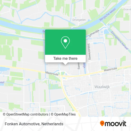 Fonken Automotive map