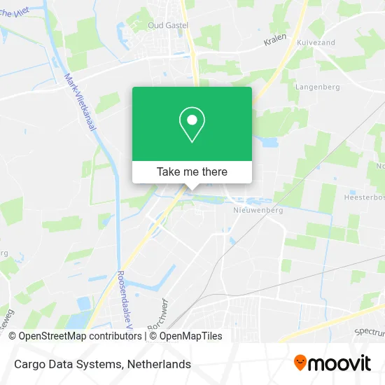 Cargo Data Systems map