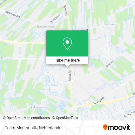 Team Medemblik map