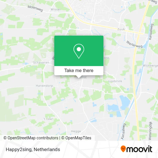 Happy2sing map
