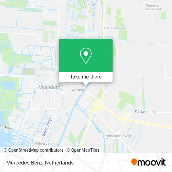 Mercedes Benz map