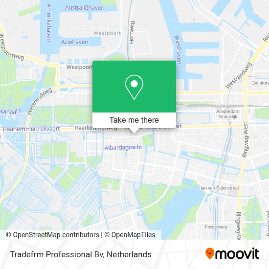Tradefrm Professional Bv map