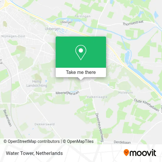 Water Tower map