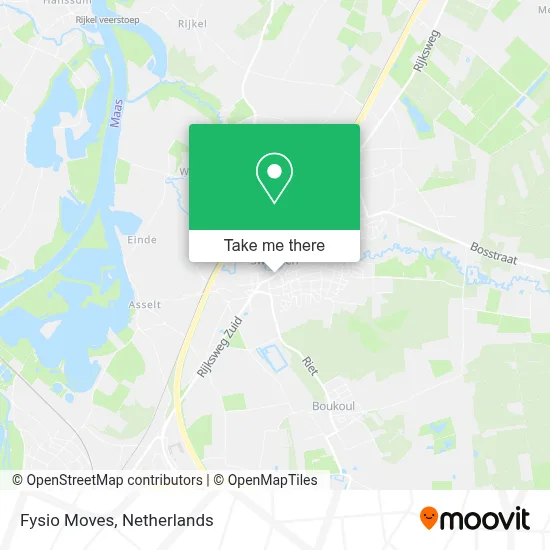 Fysio Moves map
