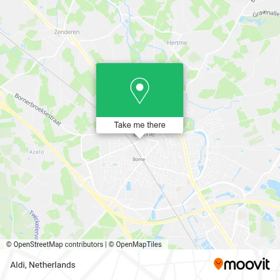 Aldi map