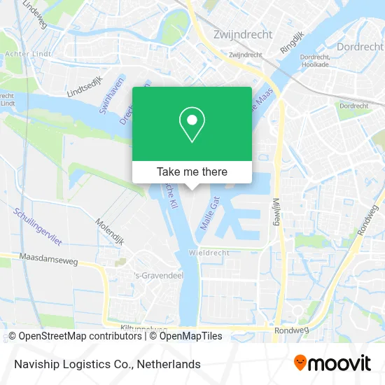 Naviship Logistics Co. Karte