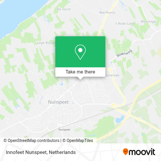 Innofeet Nunspeet map