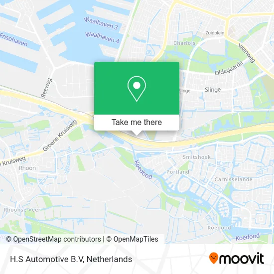 H.S Automotive  B.V map