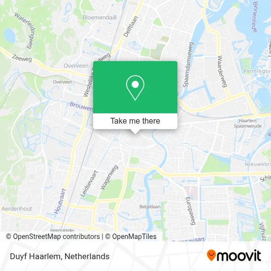 Duyf Haarlem map