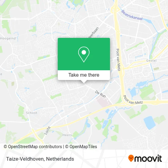 Taize-Veldhoven map