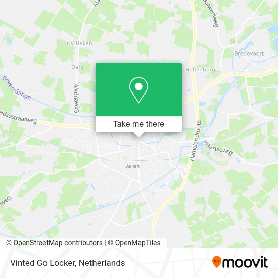 Vinted Go Locker Karte