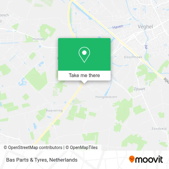 Bas Parts & Tyres map