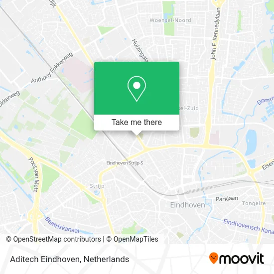 Aditech Eindhoven map