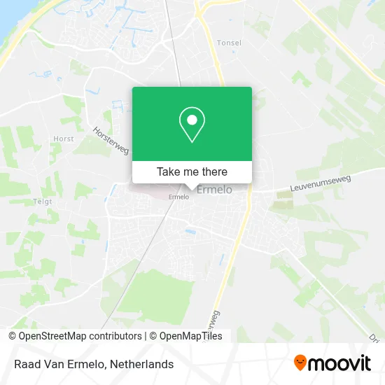 Raad Van Ermelo map