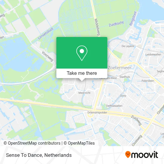 Sense To Dance map