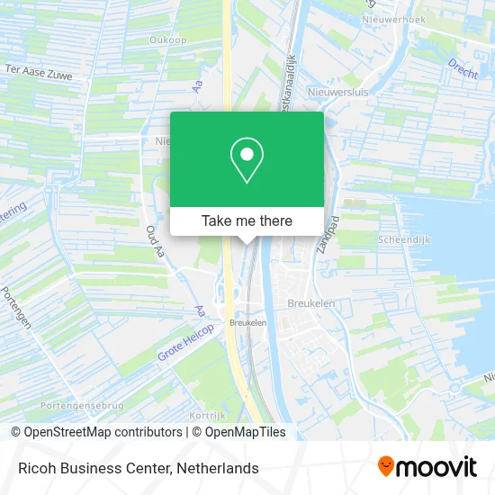 Ricoh Business Center map