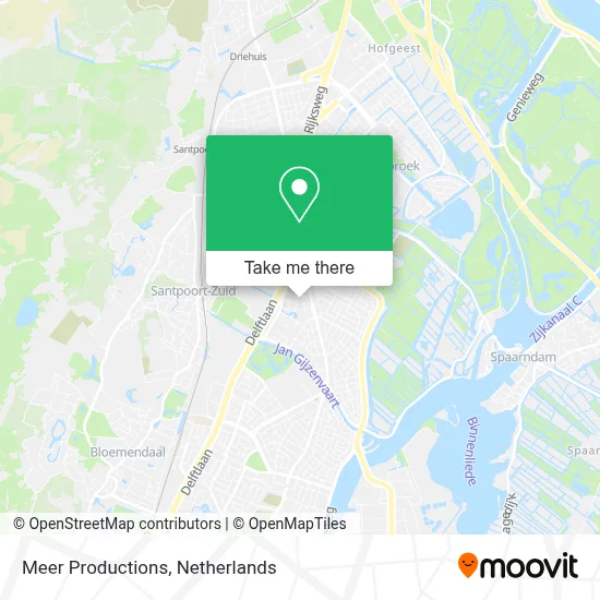 Meer Productions map