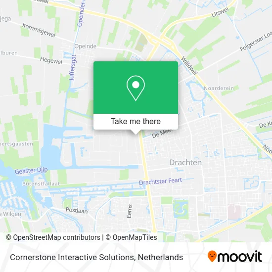 Cornerstone Interactive Solutions map