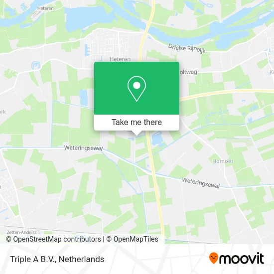 Triple A B.V. map