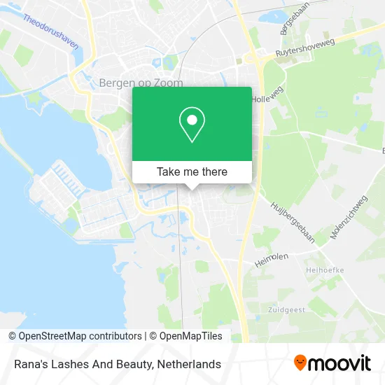 Rana's Lashes And Beauty map