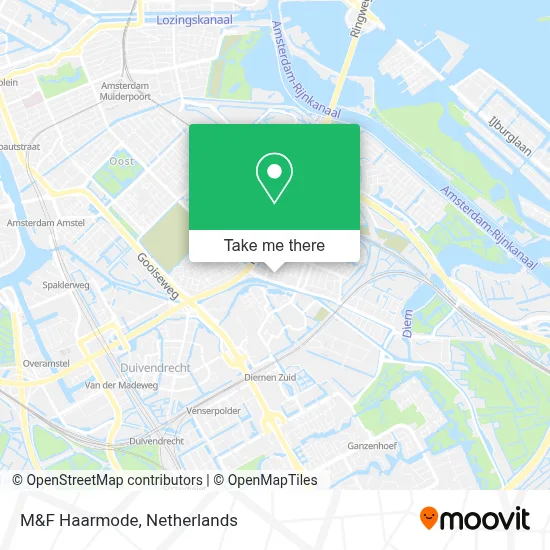 M&F Haarmode map