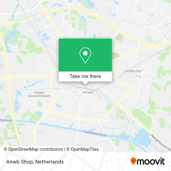 Anwb Shop map