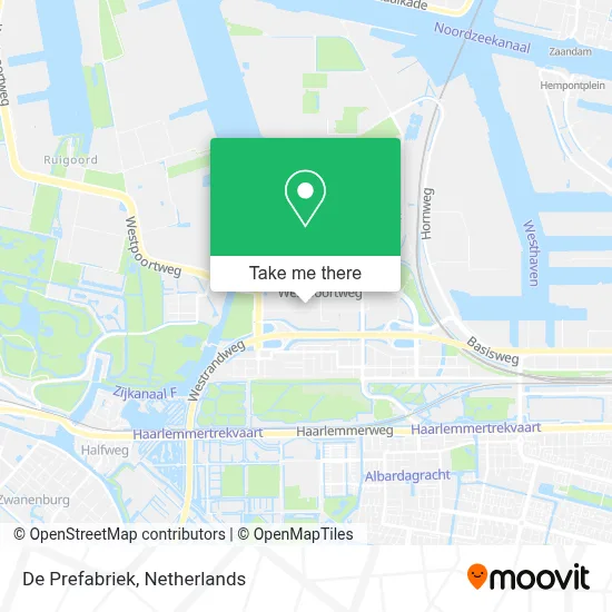 De Prefabriek Karte