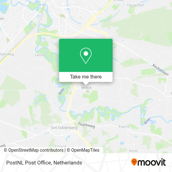 Postnl Postkantoor map