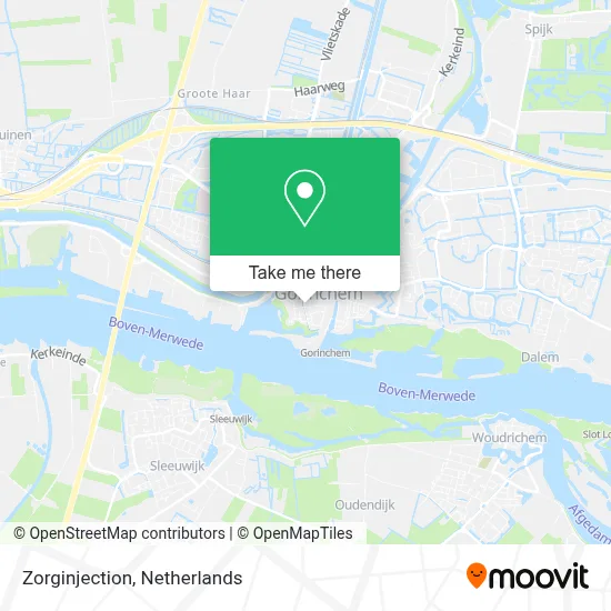 Zorginjection map