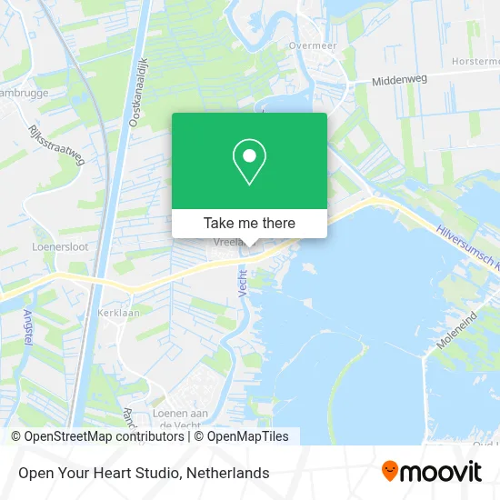 Open Your Heart Studio map