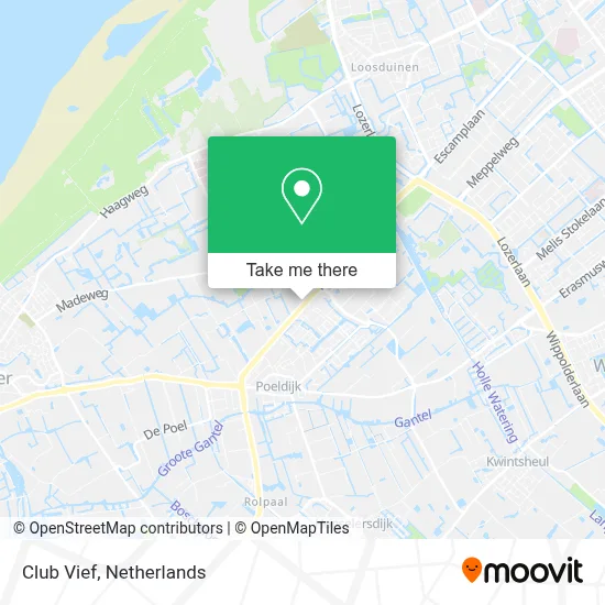 Club Vief map