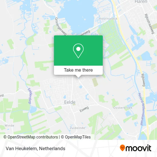 Van Heukelem map