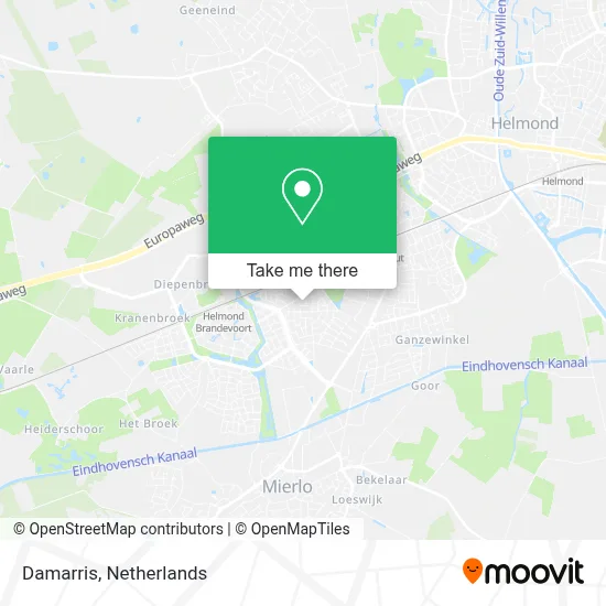 Damarris map
