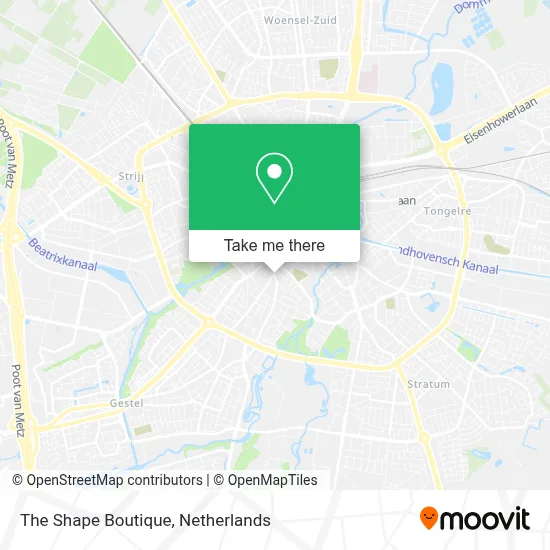 The Shape Boutique map