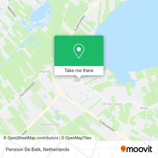 Pension De Balk map