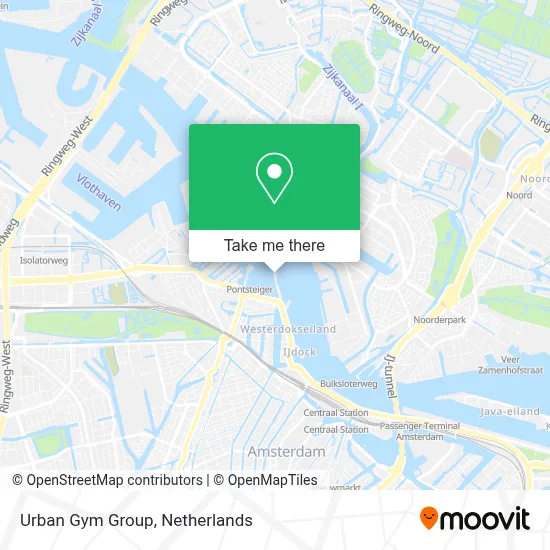 Urban Gym Group map